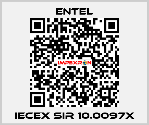 IECEx SIR 10.0097X ENTEL
