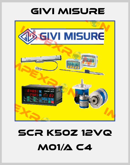 SCR K50Z 12VQ M01/A C4 Givi Misure