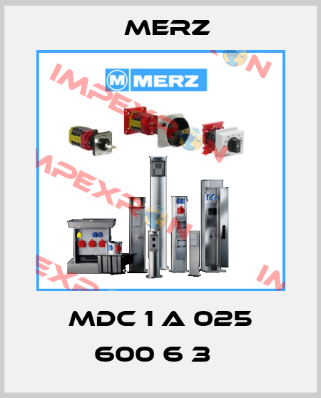 MDC 1 A 025 600 6 3   Merz