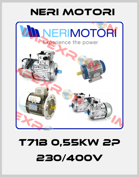 T71B 0,55KW 2P 230/400V Neri Motori