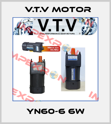 YN60-6 6W V.t.v Motor