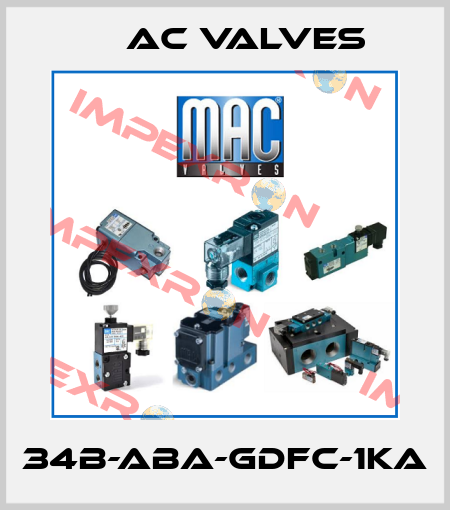 34B-ABA-GDFC-1KA МAC Valves