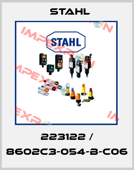 223122 / 8602C3-054-B-C06 Stahl