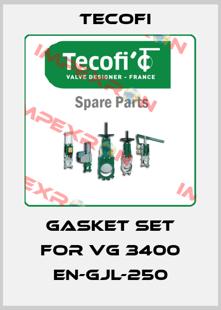 gasket set for VG 3400 EN-GJL-250 Tecofi