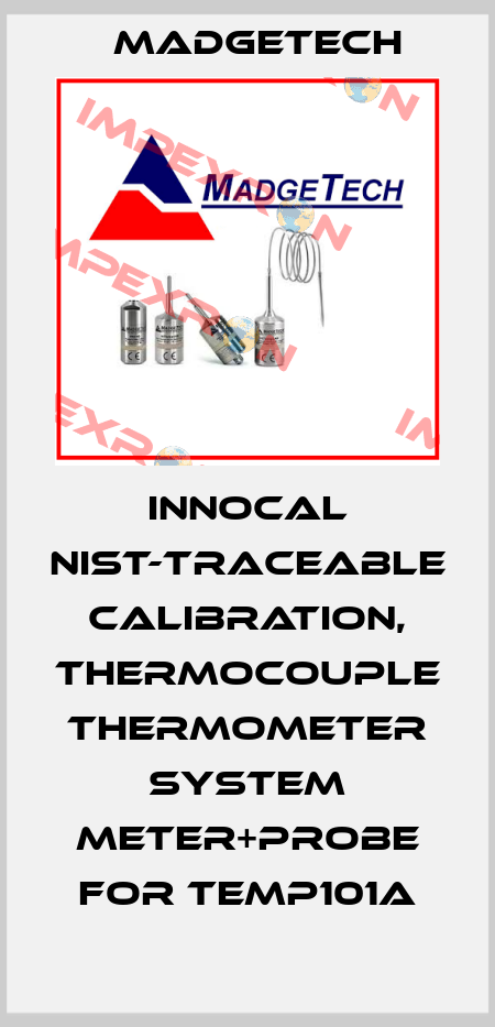 InnoCal NIST-Traceable Calibration, Thermocouple Thermometer System Meter+Probe for Temp101A Madgetech