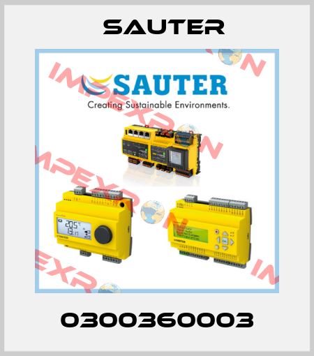 0300360003 Sauter