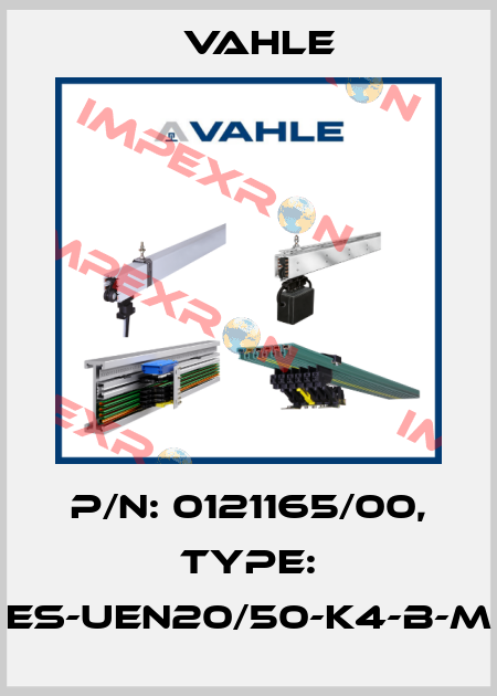P/n: 0121165/00, Type: ES-UEN20/50-K4-B-M Vahle
