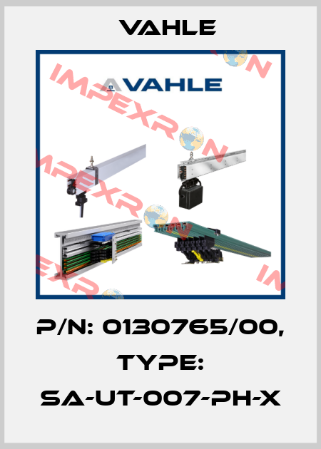 P/n: 0130765/00, Type: SA-UT-007-PH-X Vahle