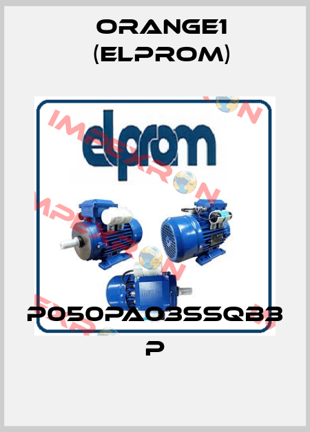 P050PA03SSQB3 P ORANGE1 (Elprom)
