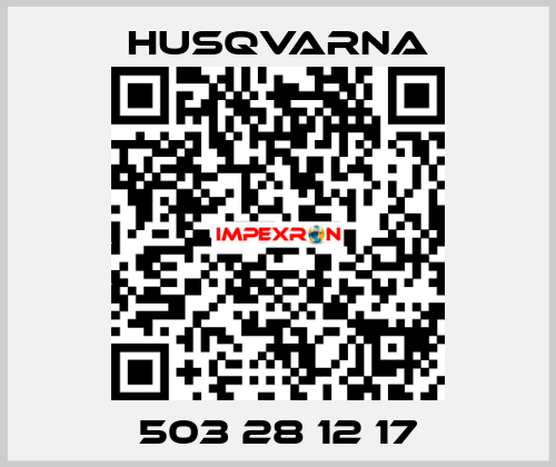 503 28 12 17 Husqvarna