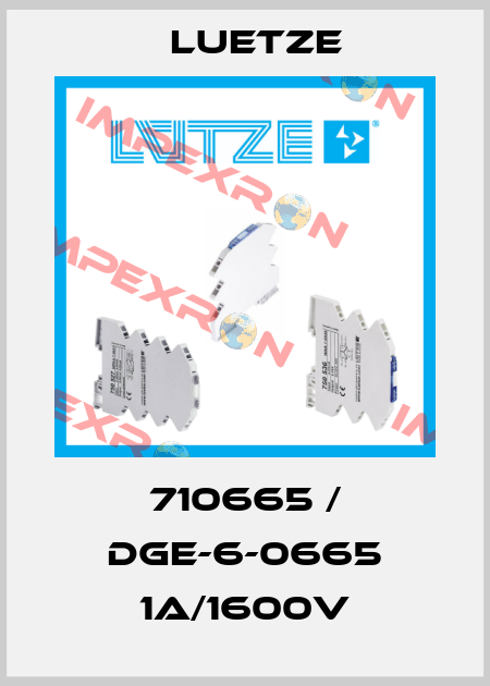 710665 / DGE-6-0665 1A/1600V Luetze