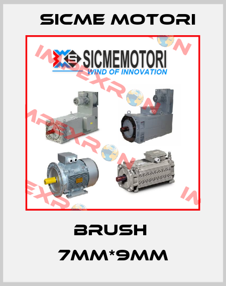 brush  7mm*9mm Sicme Motori