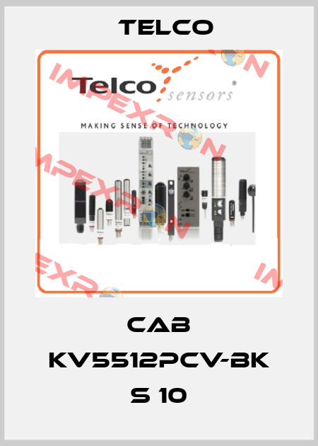 CAB KV5512PCV-BK S 10 Telco