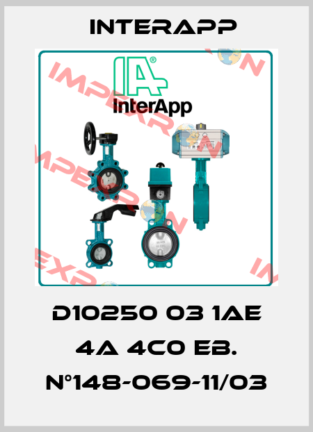 D10250 03 1AE 4A 4C0 EB. N°148-069-11/03 InterApp