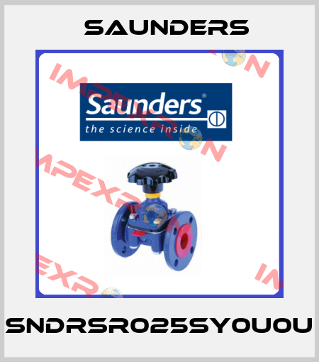 SNDRSR025SY0U0U Saunders