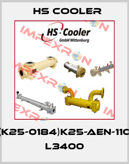 (K25-0184)K25-AEN-110 L3400 HS Cooler