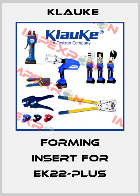 Forming insert for EK22-plus Klauke