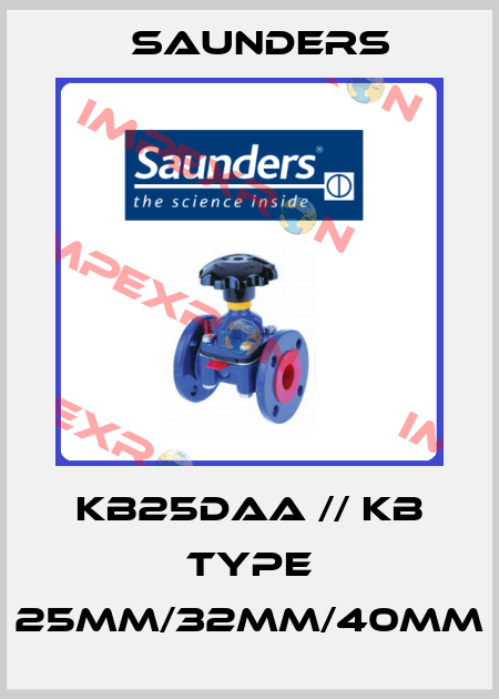 KB25DAA // KB type 25mm/32mm/40mm Saunders