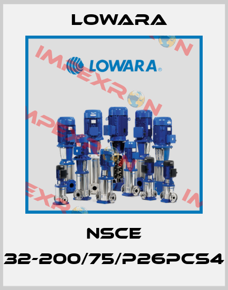 NSCE 32-200/75/P26PCS4 Lowara