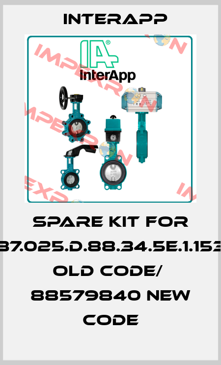 Spare kit for 687.025.D.88.34.5E.1.1536 old code/  88579840 new code InterApp