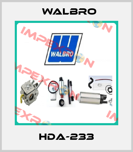 HDA-233 Walbro