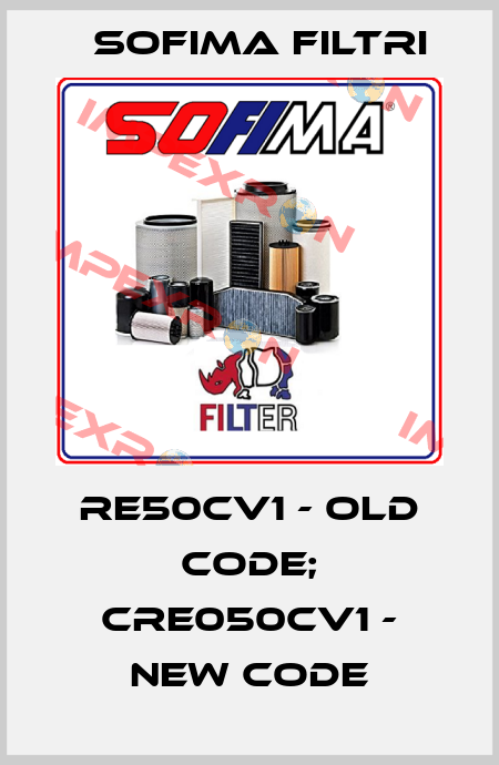 RE50CV1 - old code; CRE050CV1 - new code Sofima Filtri