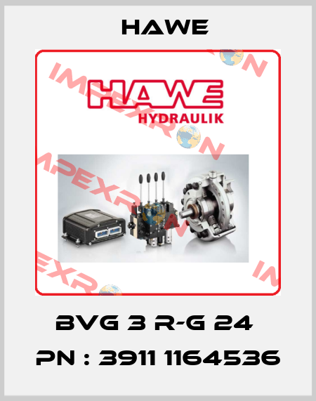 BVG 3 R-G 24  PN : 3911 1164536 Hawe