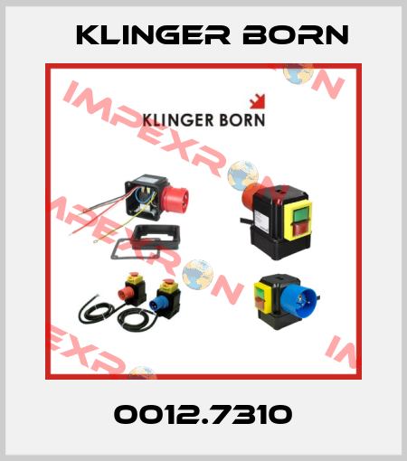 0012.7310 Klinger Born