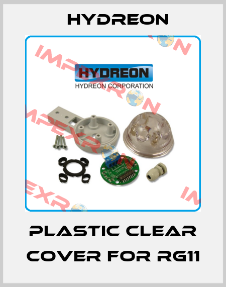 plastic clear cover for RG11 HYDREON