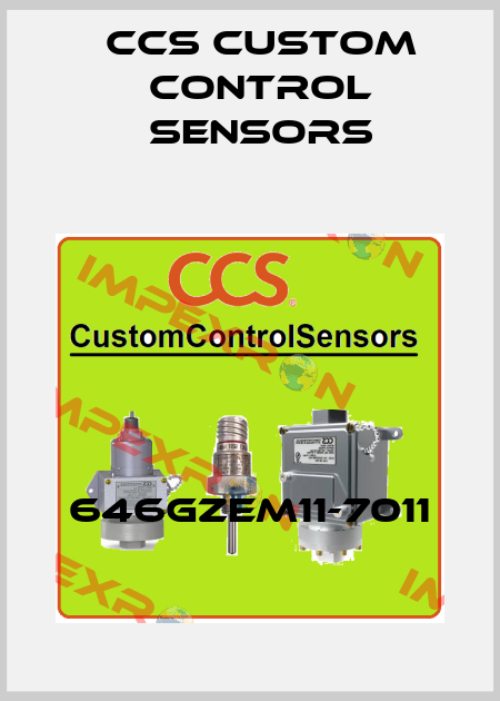 646GZEM11-7011 CCS Custom Control Sensors
