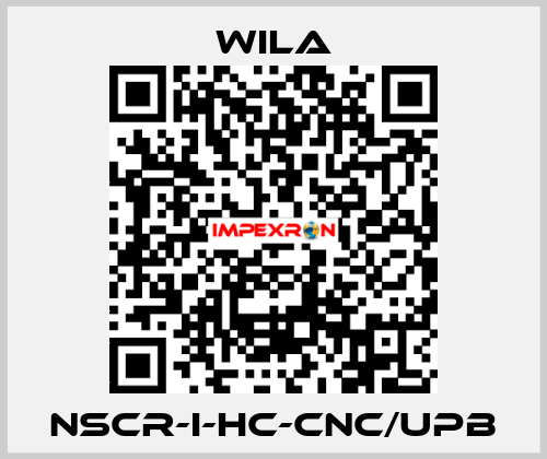 NSCR-I-HC-CNC/UPB Wila