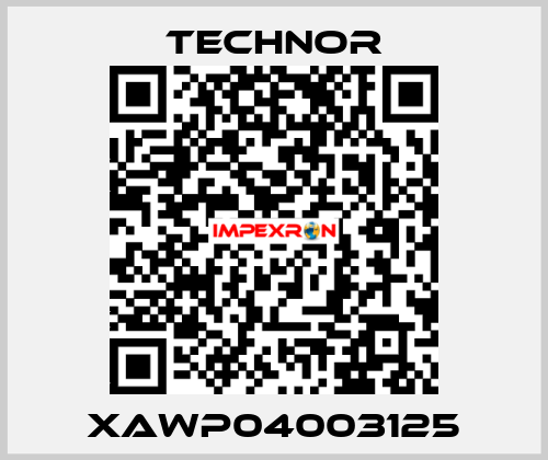 XAWP04003125 TECHNOR