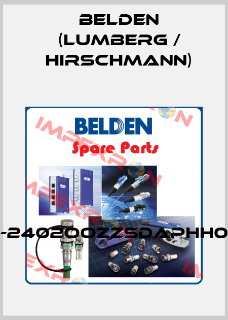RS30-2402OOZZSDAPHH09.0.13 Belden (Lumberg / Hirschmann)