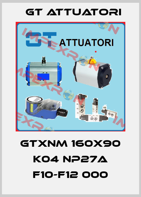GTXNM 160x90 K04 NP27A F10-F12 000 GT Attuatori