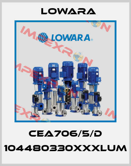 CEA706/5/D 104480330XXXLUM Lowara
