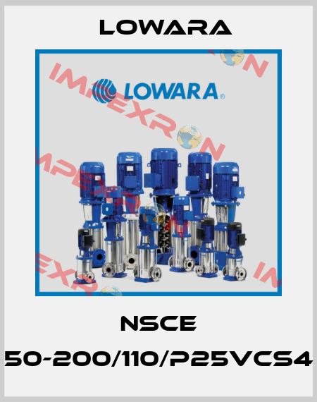 NSCE 50-200/110/P25VCS4 Lowara
