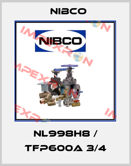 NL998H8 / TFP600A 3/4 Nibco
