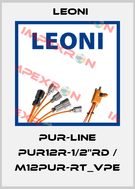 PUR-line PUR12R-1/2"RD / M12PUR-RT_VPE Leoni