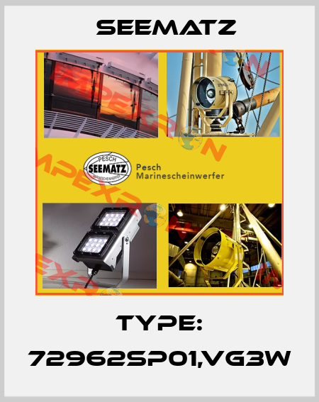 Type: 72962SP01,VG3W Seematz