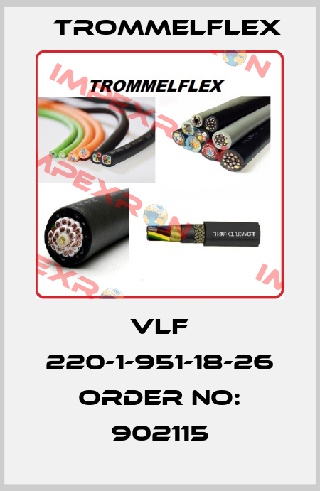 VLF 220-1-951-18-26 order no: 902115 TROMMELFLEX