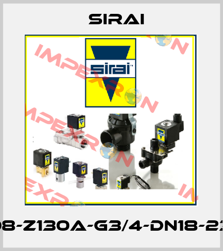 L131V08-Z130A-G3/4-DN18-230VAC Sirai
