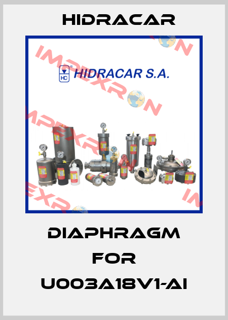 Diaphragm for U003A18V1-AI Hidracar