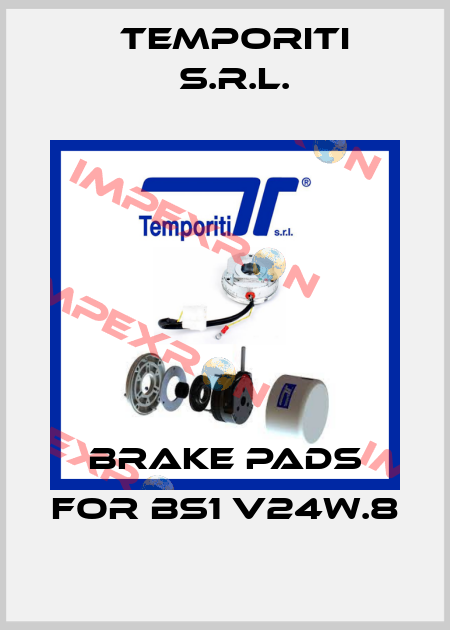 brake pads for BS1 V24W.8 Temporiti s.r.l.