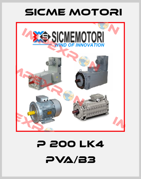 P 200 LK4 PVA/B3 Sicme Motori