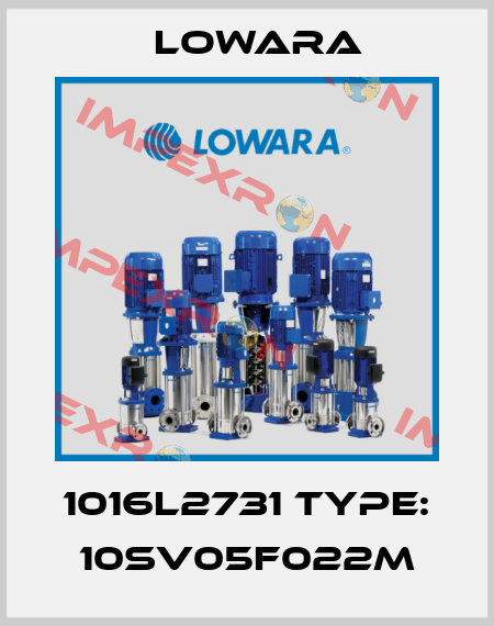 1016L2731 Type: 10SV05F022M Lowara