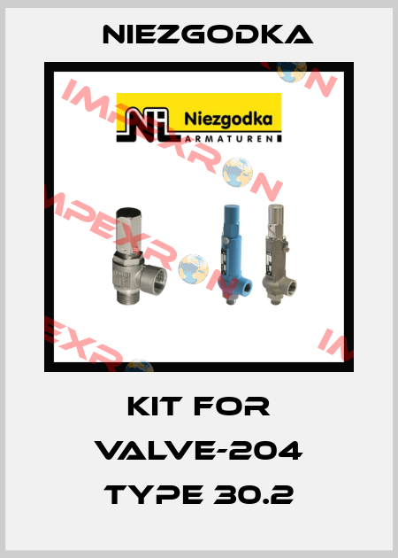 Kit for VALVE-204 Type 30.2 Niezgodka