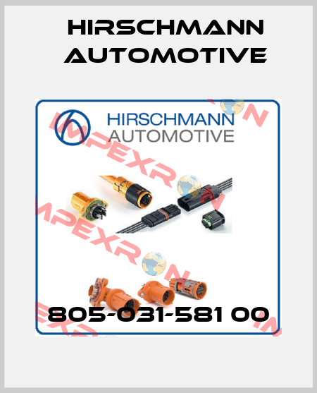 805-031-581 00 Hirschmann Automotive