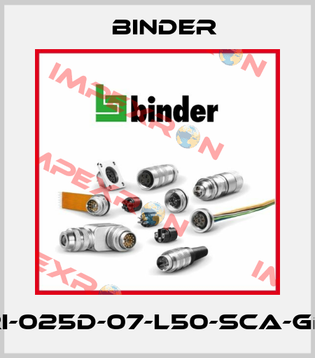 LPRI-025D-07-L50-SCA-GD-A1 Binder