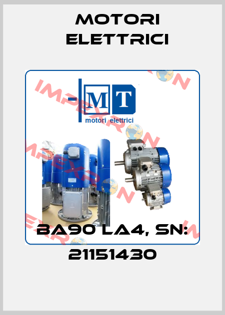 BA90 LA4, SN: 21151430 Motori Elettrici