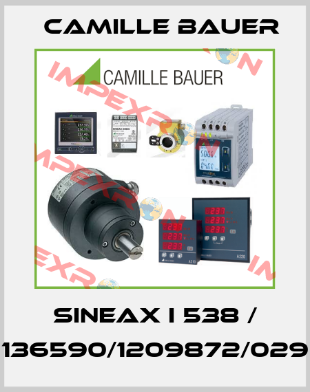 Sineax I 538 / 136590/1209872/029 Camille Bauer